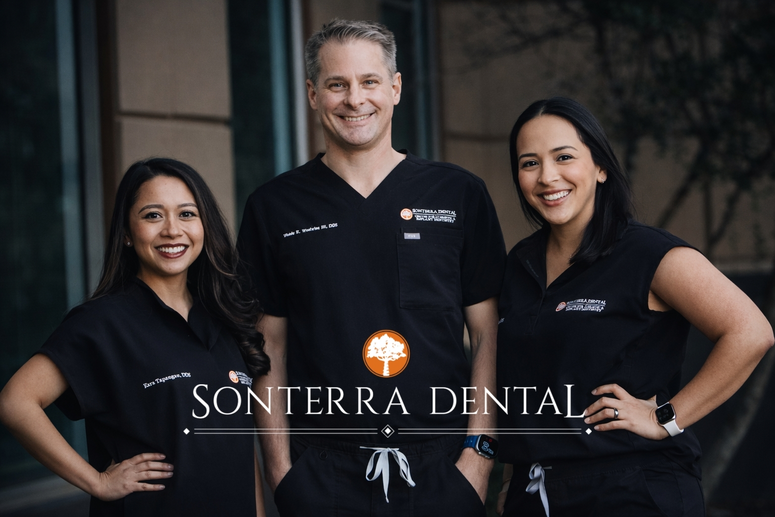 The doctors of Sonterra Dental